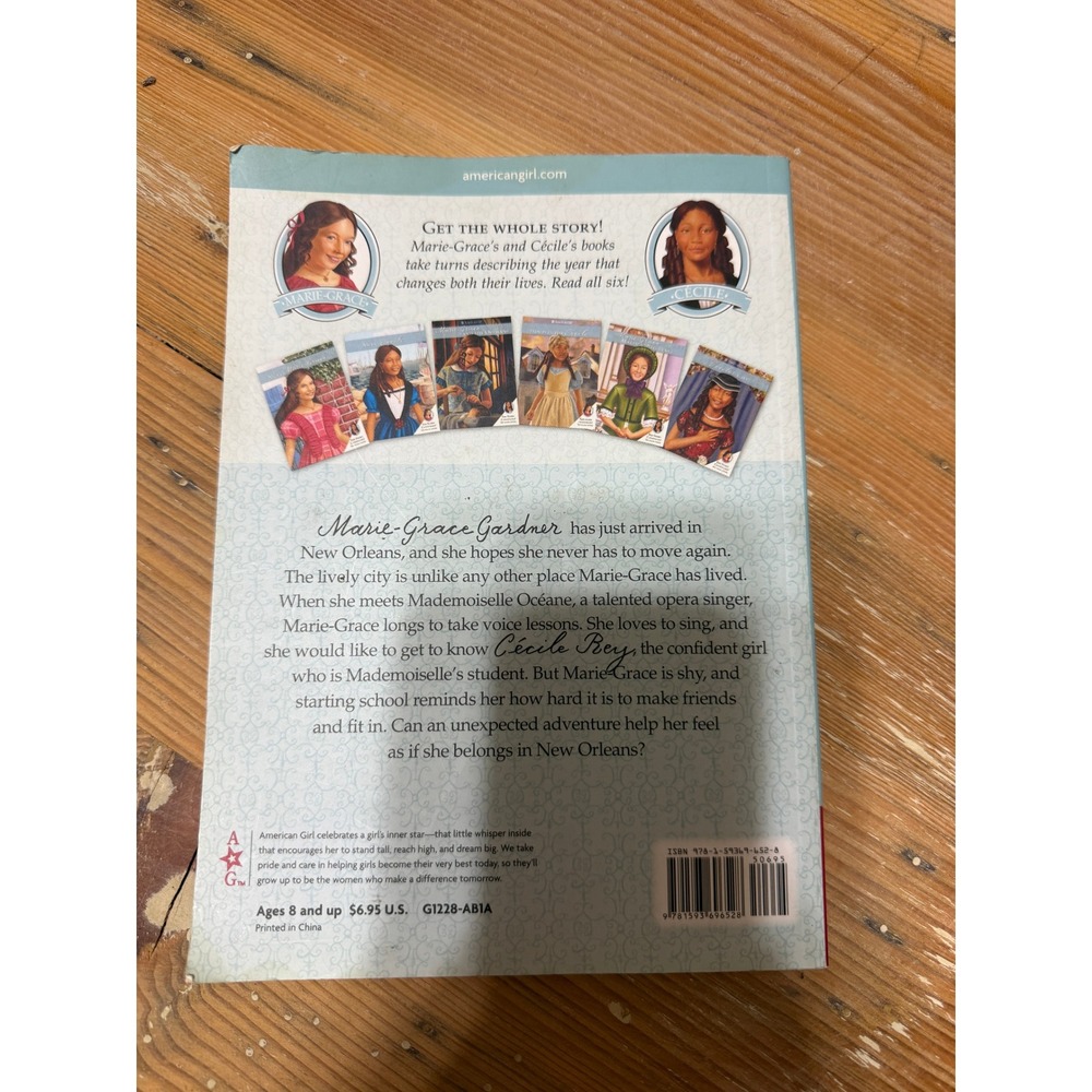 American Girl Meet Marie-Grace Paperback Book - Picture 2 of 3